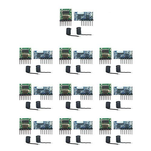 433mhz Wireless RF Receiver 1527 Learning Code Decoder Module For Remote Control